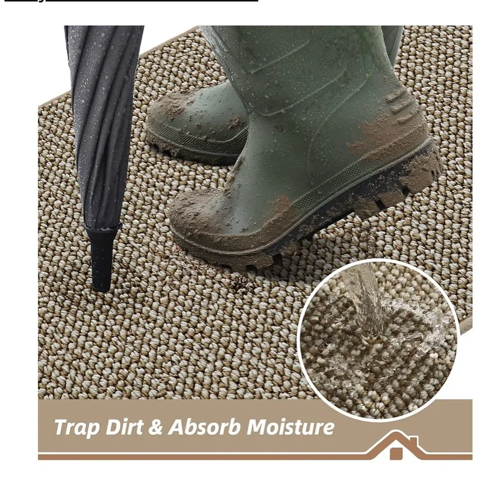 Low-Profile Textured Rug 2’x3’ (A272)